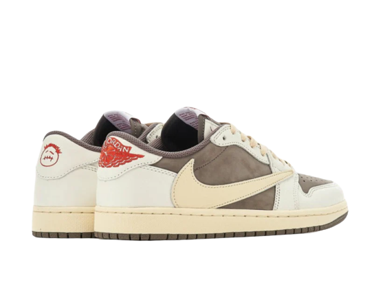 Air Jordan 1 Low Travis Scott Sail and Ridgerock