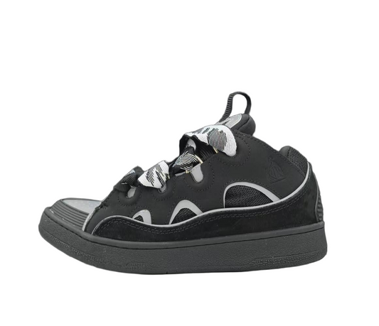 Lanvin Curb Lace-Up Sneakers