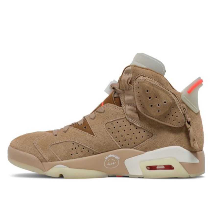 Travis Scott x Air Jordan 6 Retro 'British Khaki'