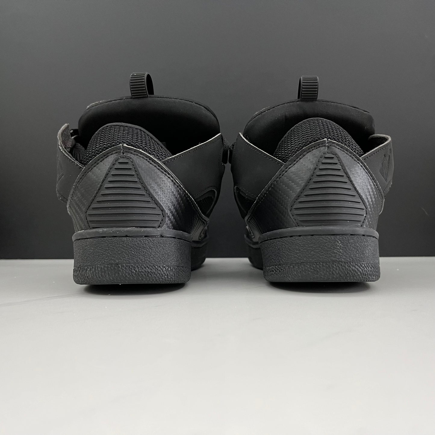 Lanvin Curb Lace-Up Sneakers