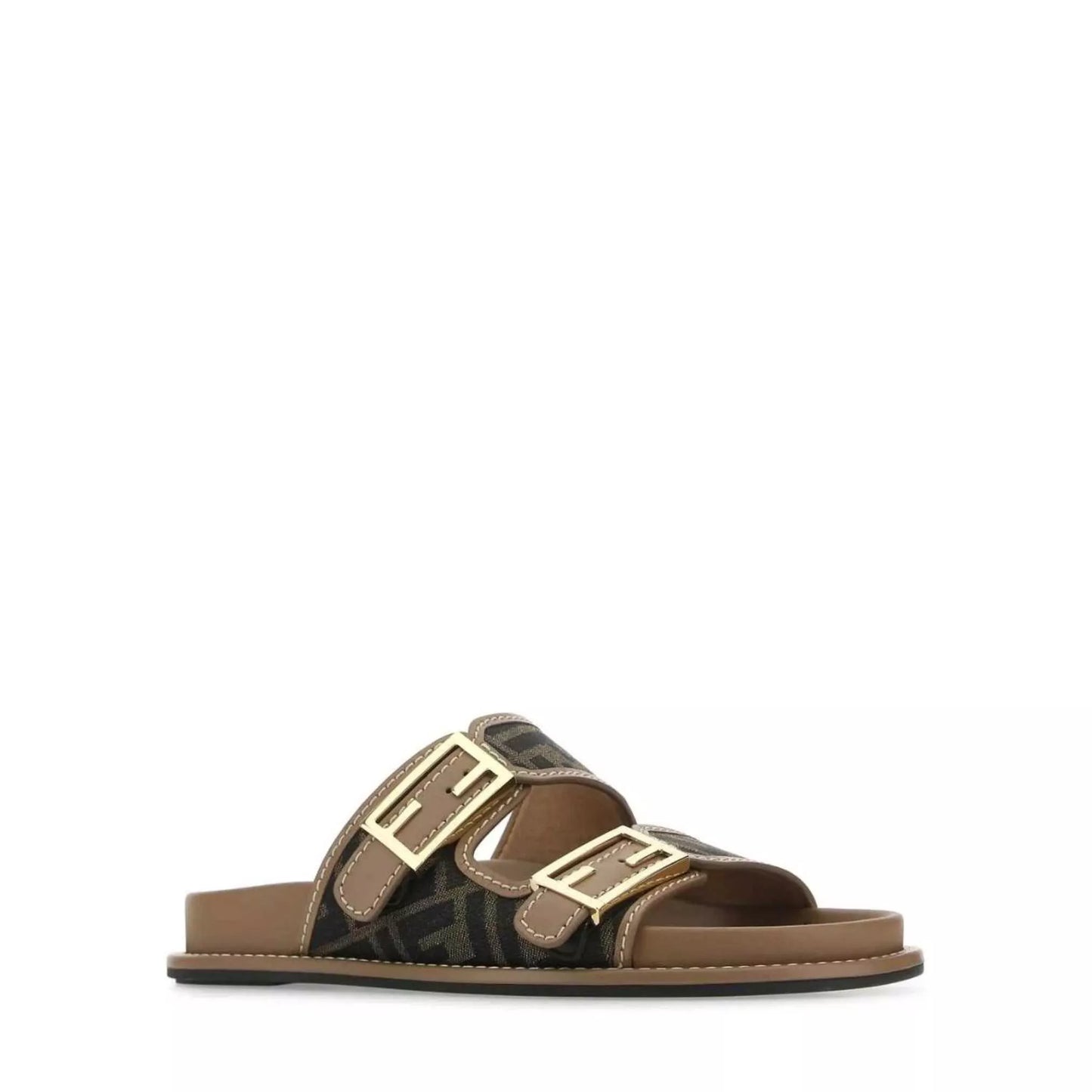 Fendi Plaque Sandals