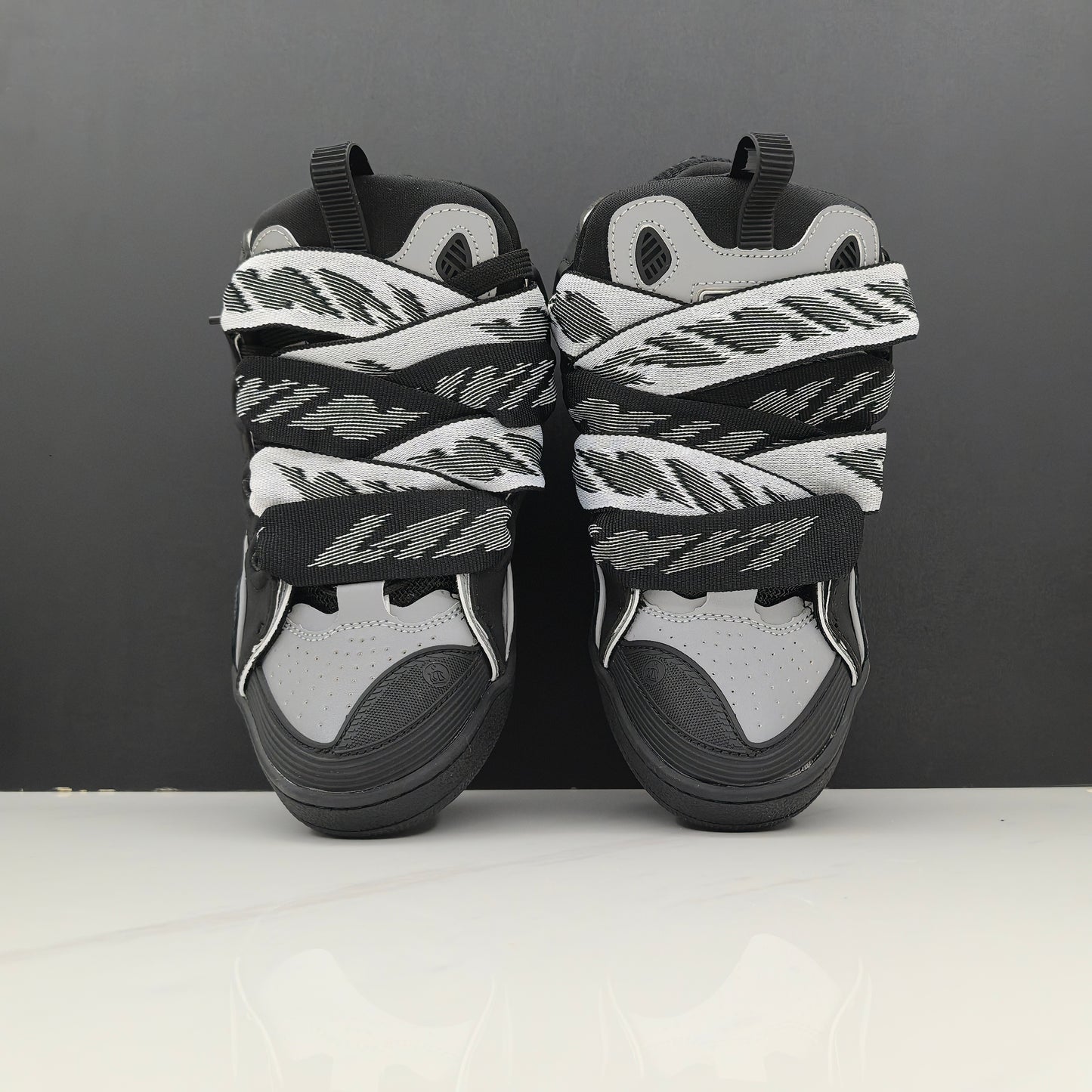 Lanvin Curb Lace-Up Sneakers