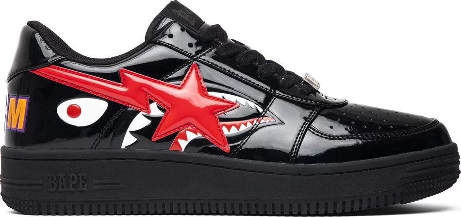 Bapesta Low 'Black Shark Face'