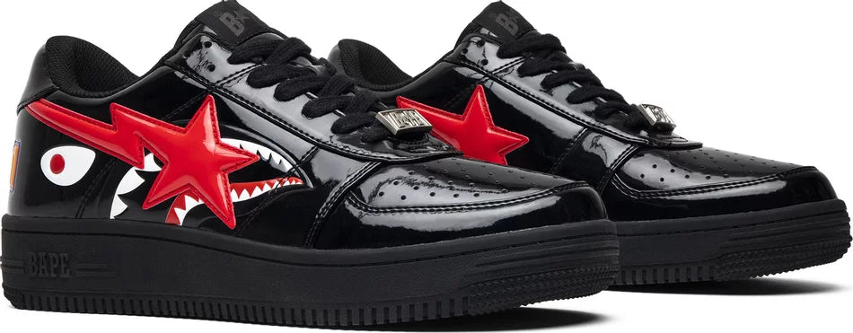 Bapesta Low 'Black Shark Face'