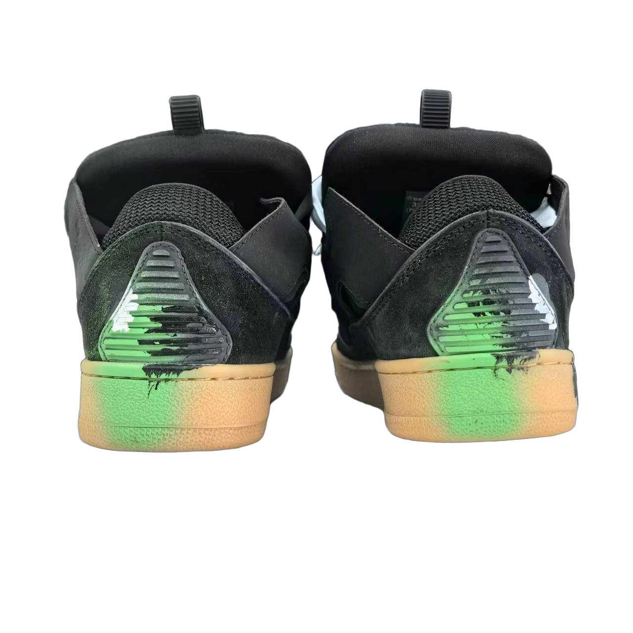 Lanvin Curb Lace-Up Sneakers