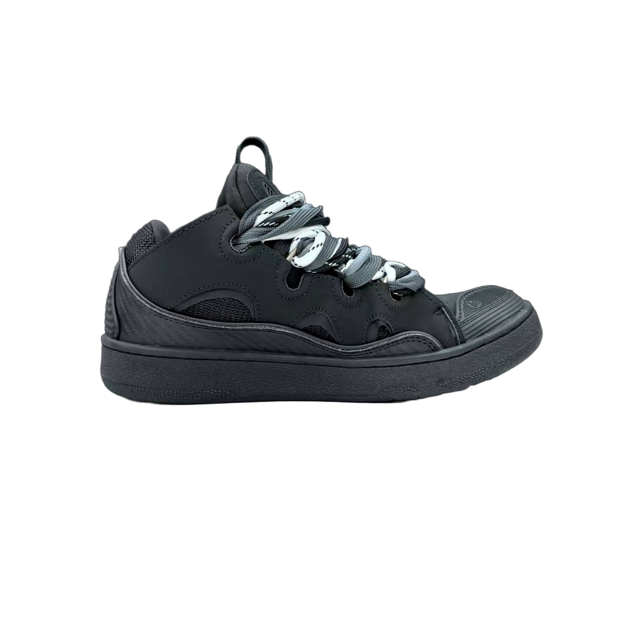 Lanvin Curb Lace-Up Sneakers