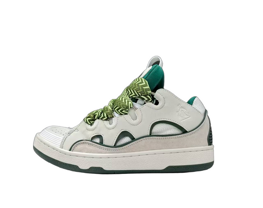 Lanvin Curb Lace-Up Sneakers