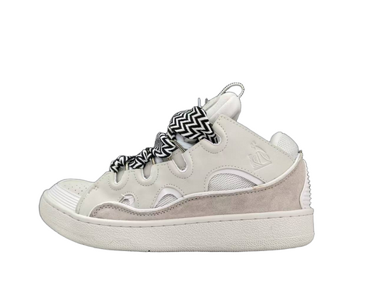 Lanvin Curb Lace-Up Sneakers