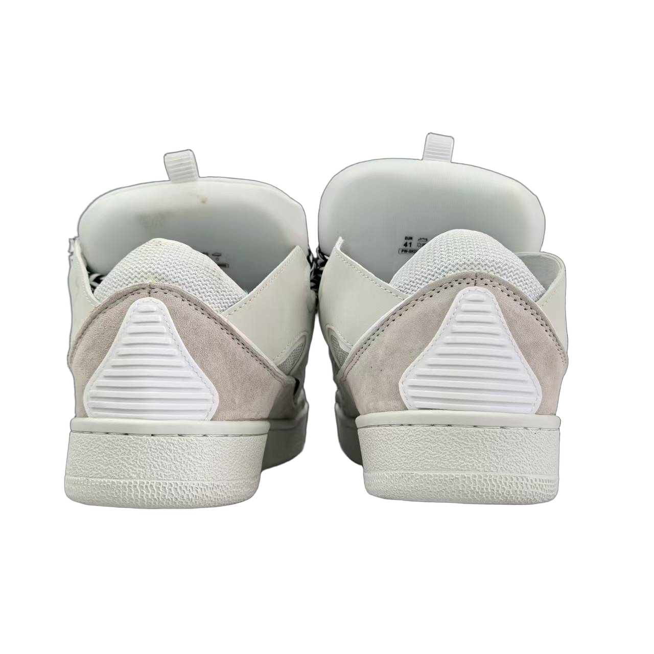 Lanvin Curb Lace-Up Sneakers