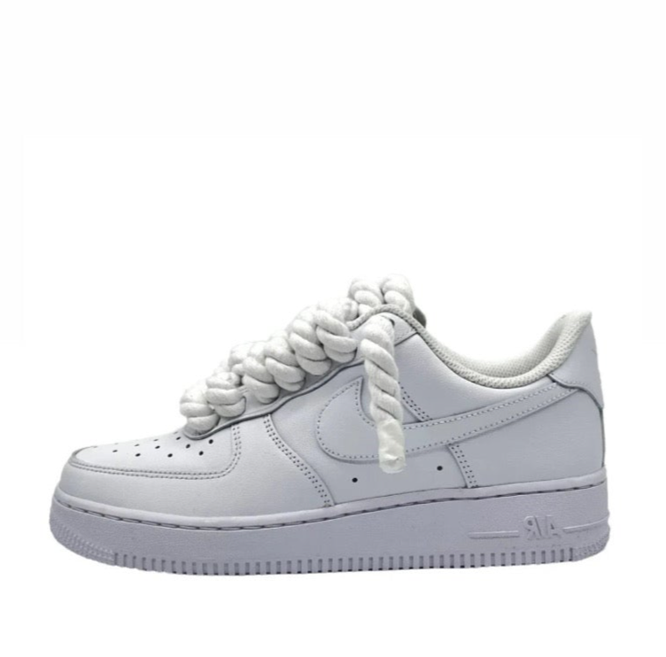 AIR FORCE ONE BIG LACES BLANC