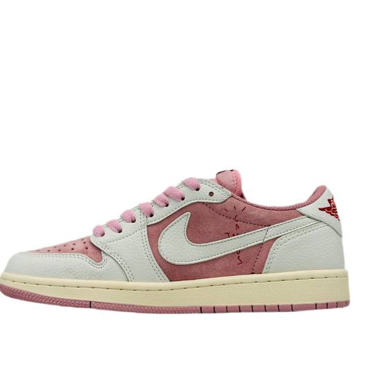 Travis Scott x Air Jordan 1 Low Sail/Shy Pink