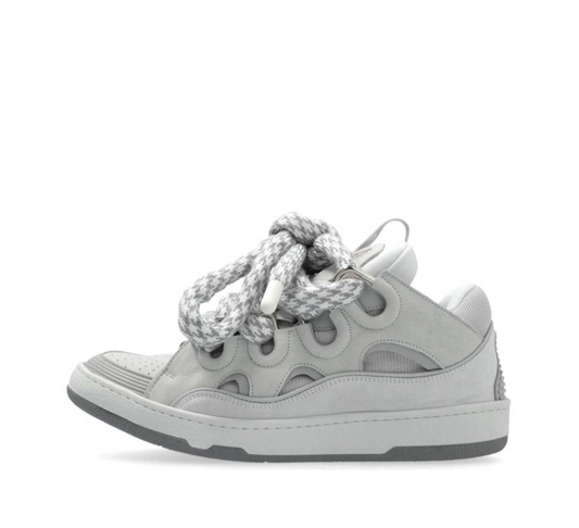 Lanvin Curb Lace-Up Sneakers