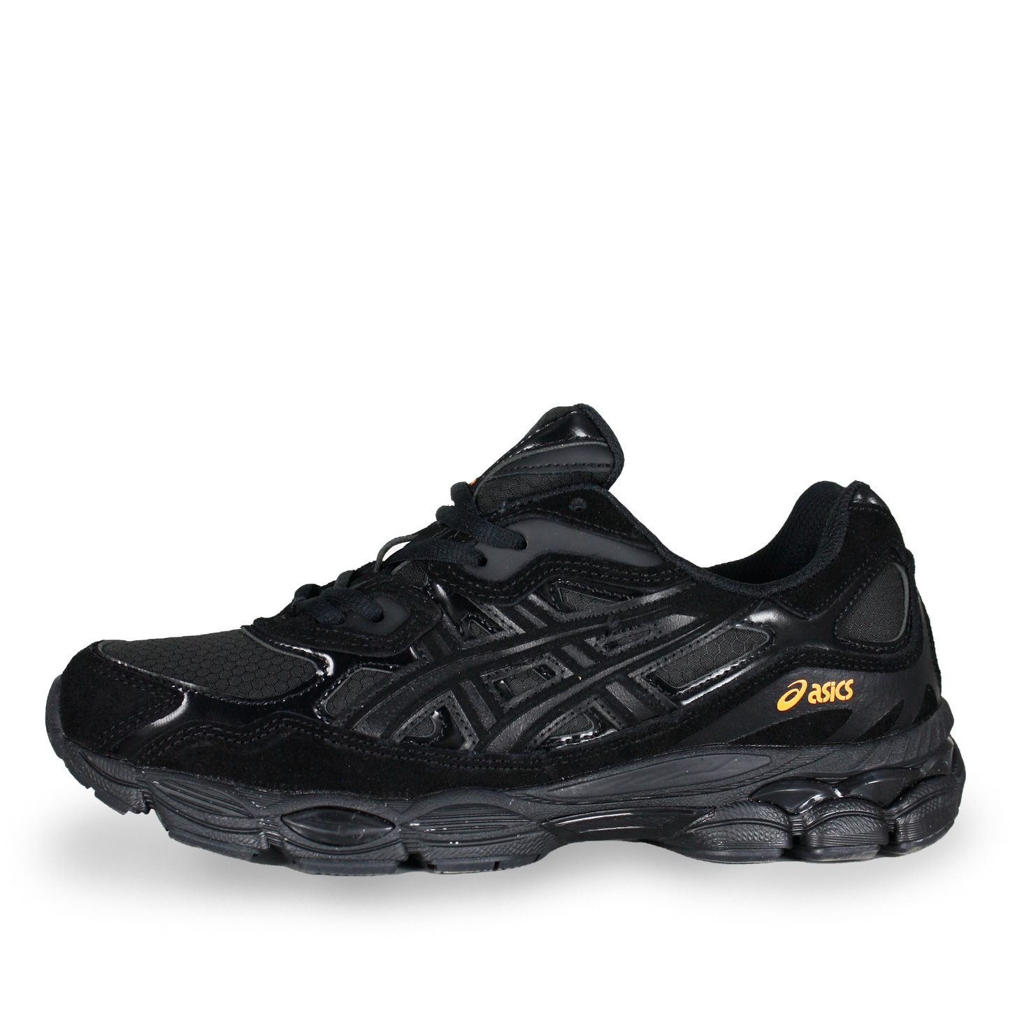 asics gel nyc black & yellow