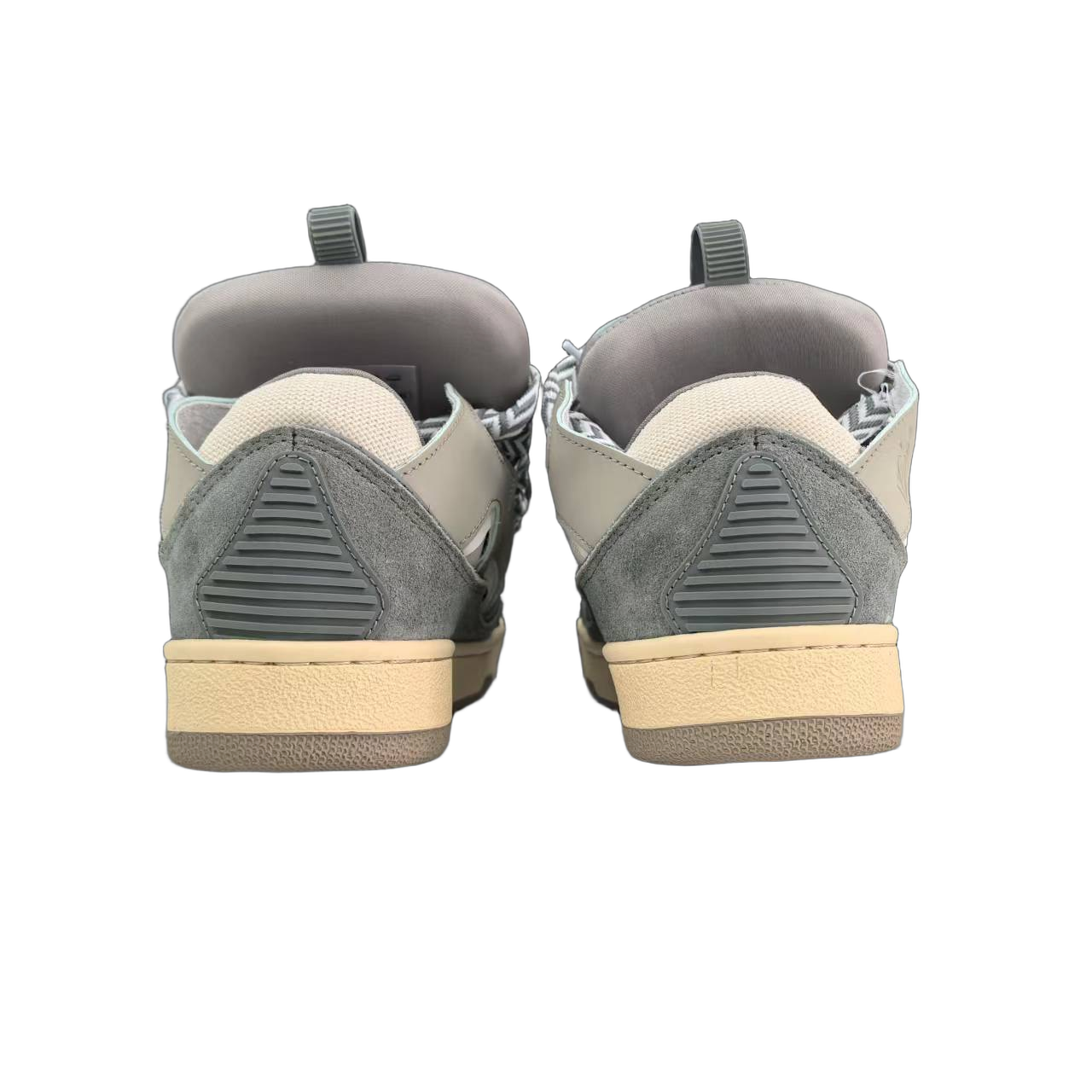 Lanvin Curb Lace-Up Sneakers