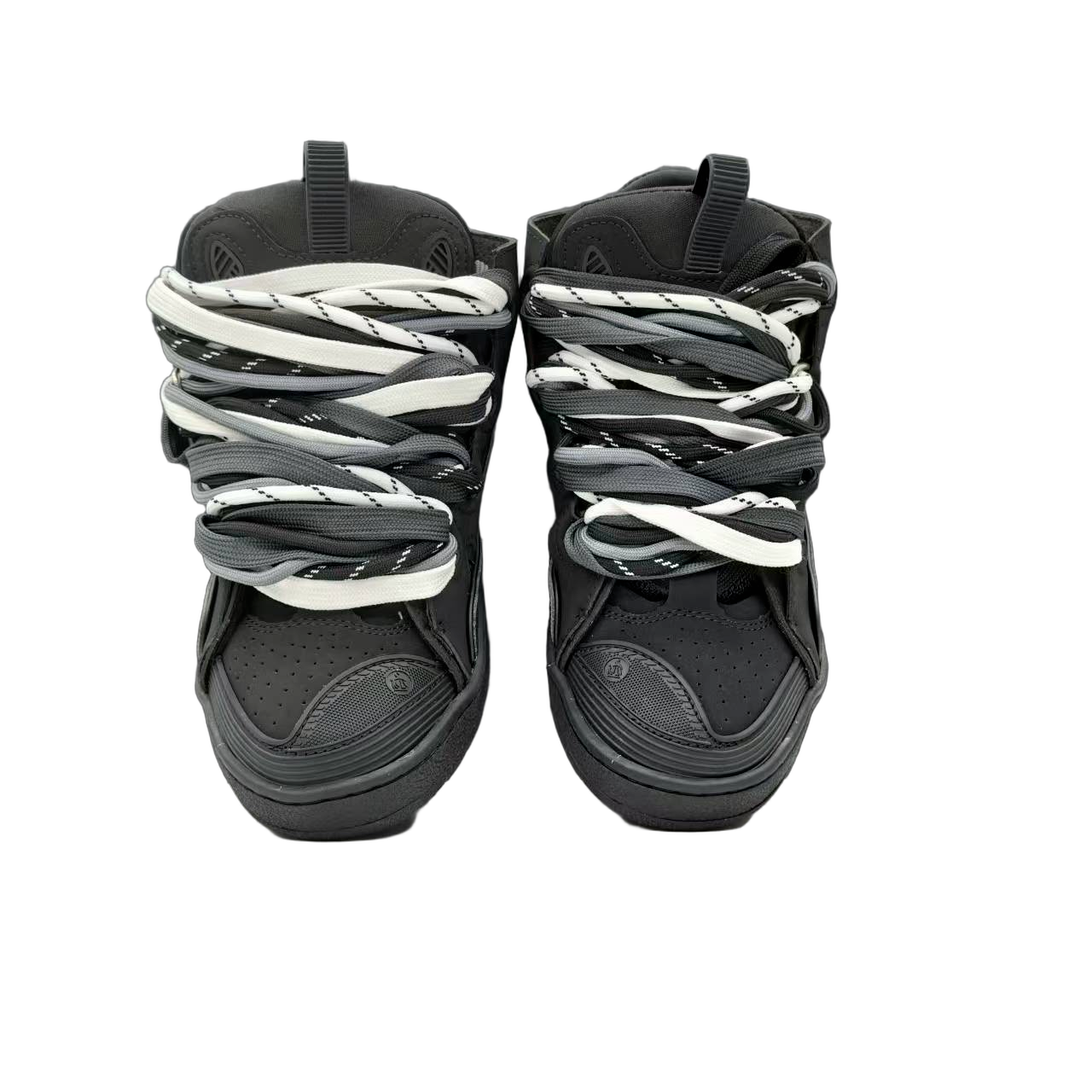 Lanvin Curb Lace-Up Sneakers