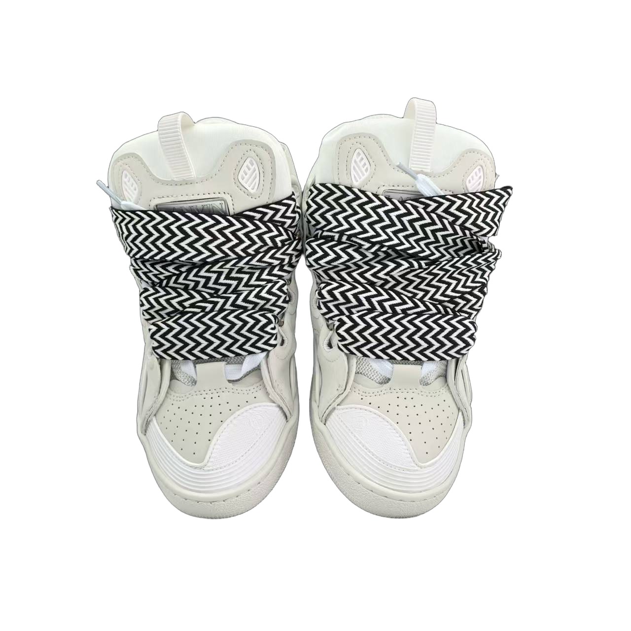 Lanvin Curb Lace-Up Sneakers