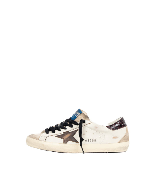 GOLDEN GOOSE SUPER STAR Nappa Upper Leather White Beige