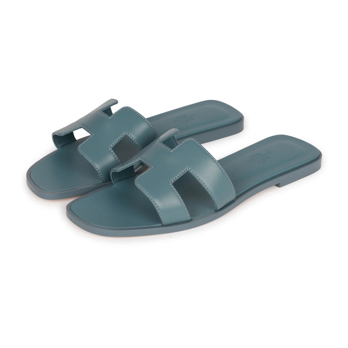 Hermès Oran Sandals Bleu