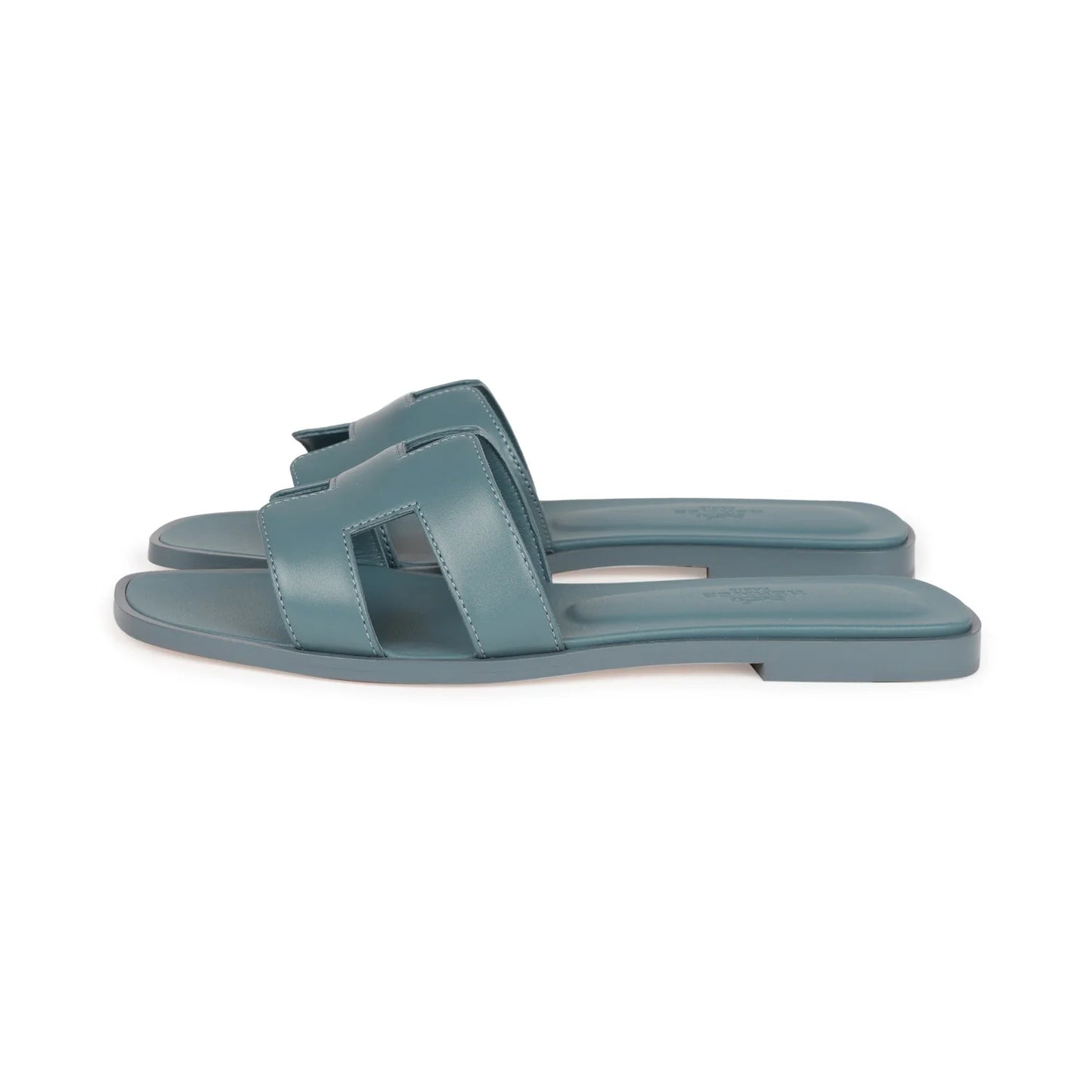 Hermès Oran Sandals Bleu
