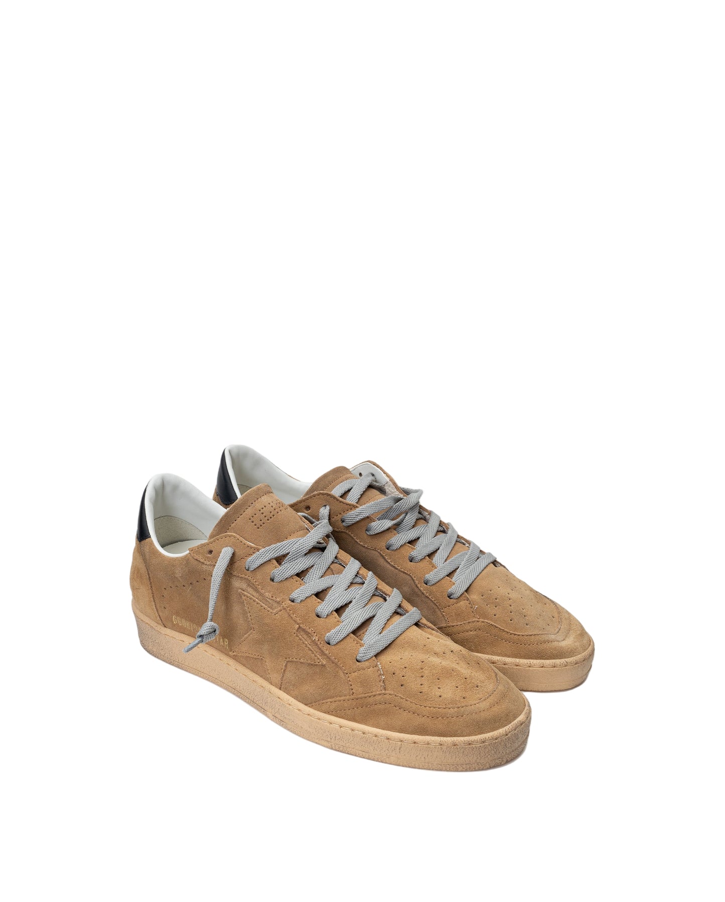 GOLDEN GOOSE Ball Star Suede Toe Upper Star Spur Leather Heel