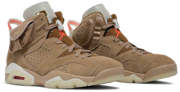 Travis Scott x Air Jordan 6 Retro 'British Khaki'