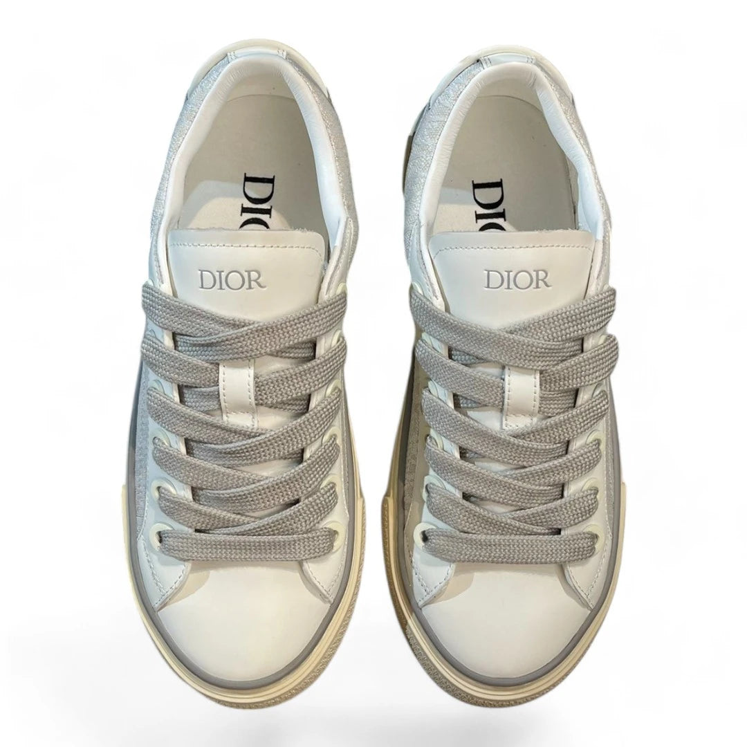 DIOR b27 low-top beige and white