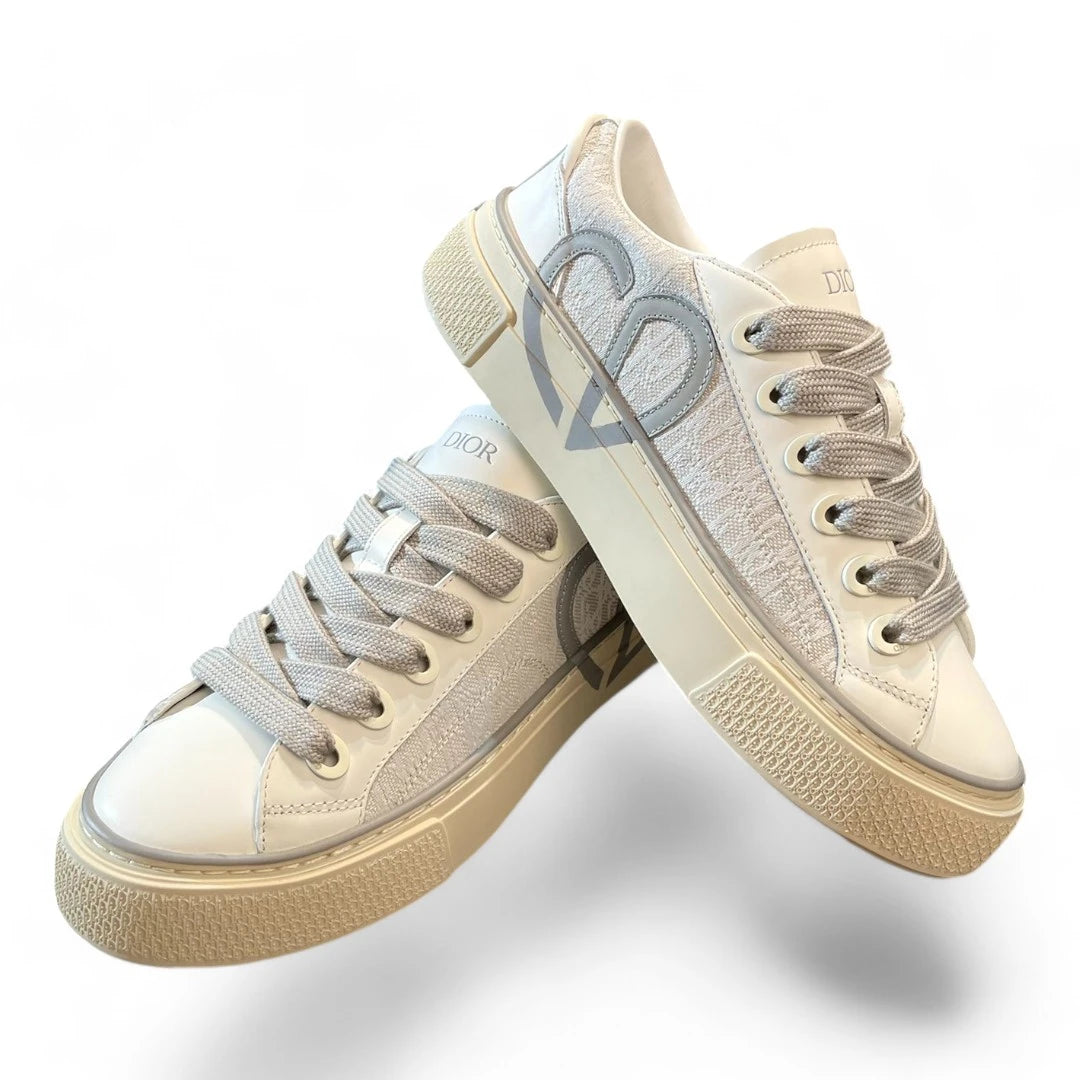 DIOR b27 low-top beige and white