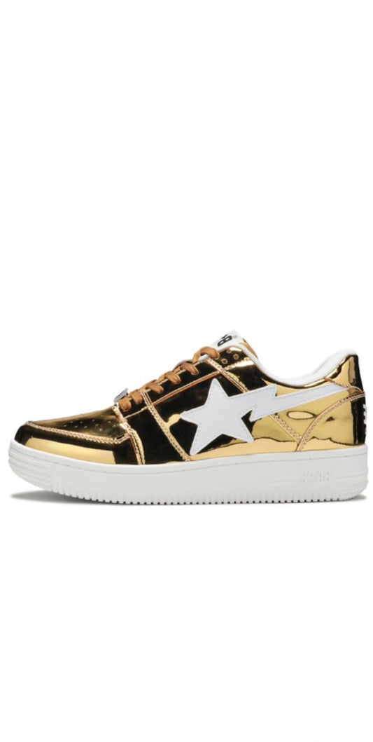 Bapesta Low 'Gold Foil'