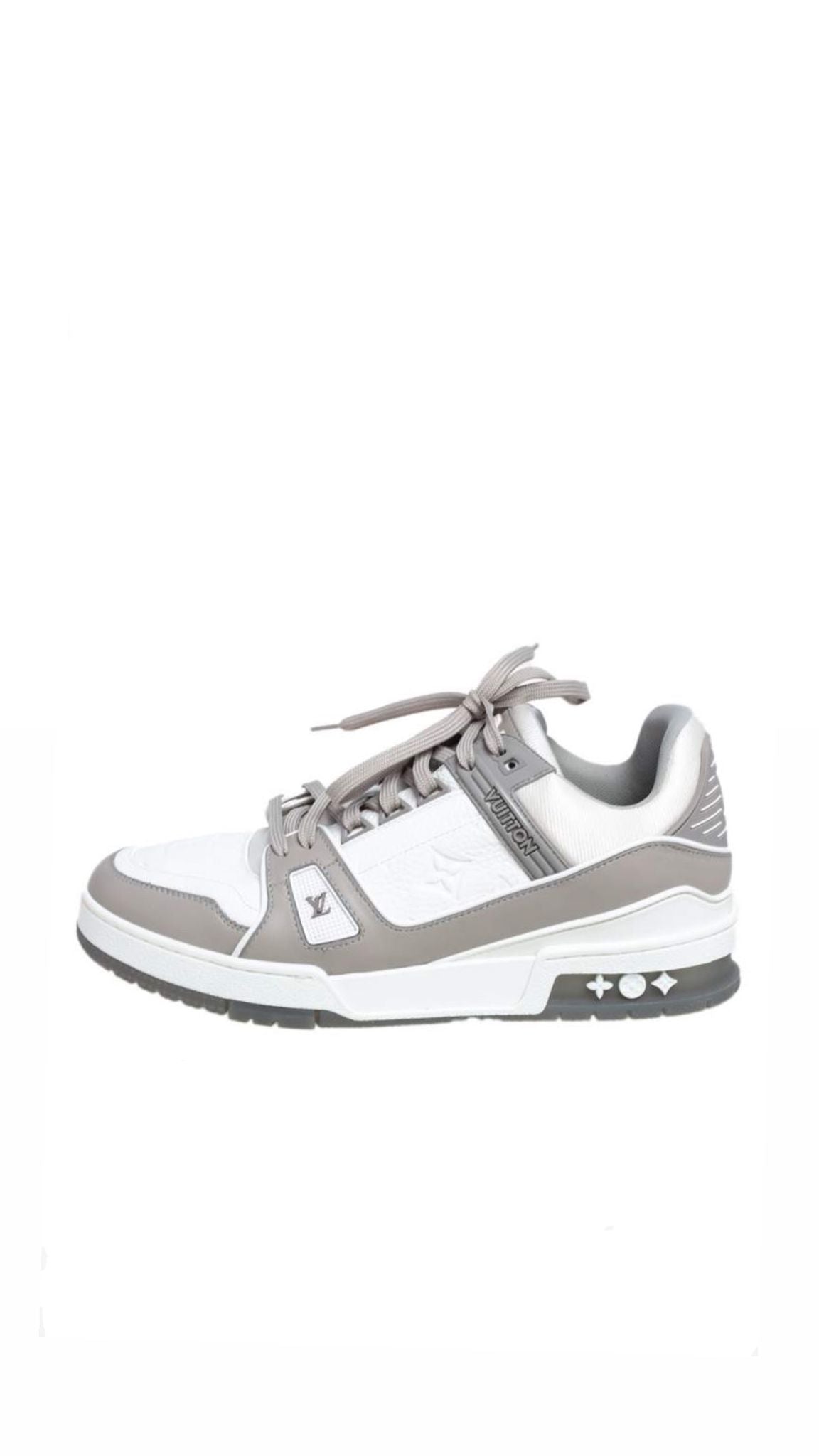 Louis Vuitton LV Trainer White Grey