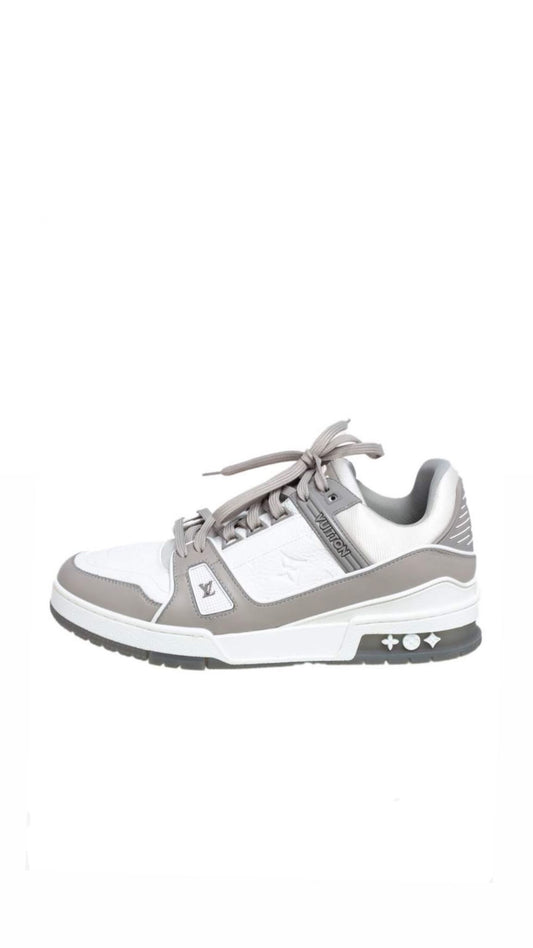 Louis Vuitton LV Trainer White Grey