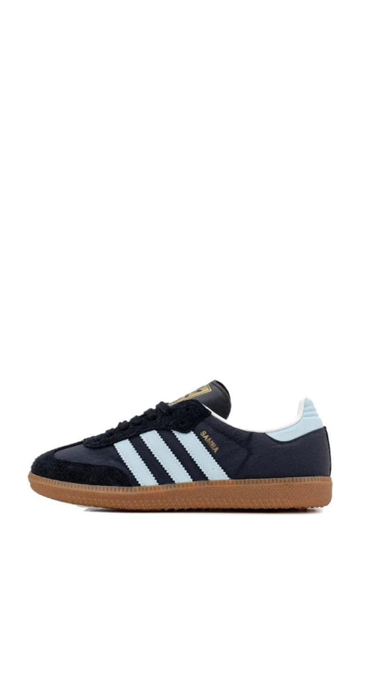 Adidas Samba OG Carbon Almost Blue Gum