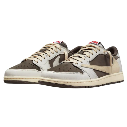 Air Jordan 1 Low Travis Scott Sail and Ridgerock