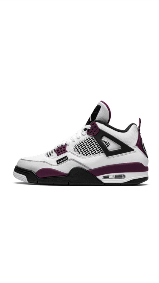 Air Jordan 4 Psg Neutral Grey Bordeaux