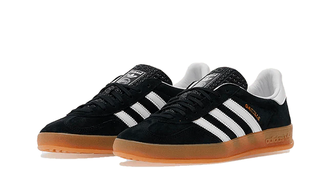 Adidas Gazelle Indoor Black White Gum