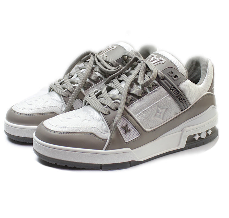 Louis Vuitton LV Trainer White Grey