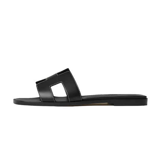 hermes Oran sandal black