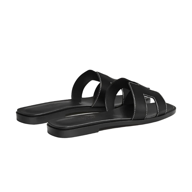 hermes Oran sandal black