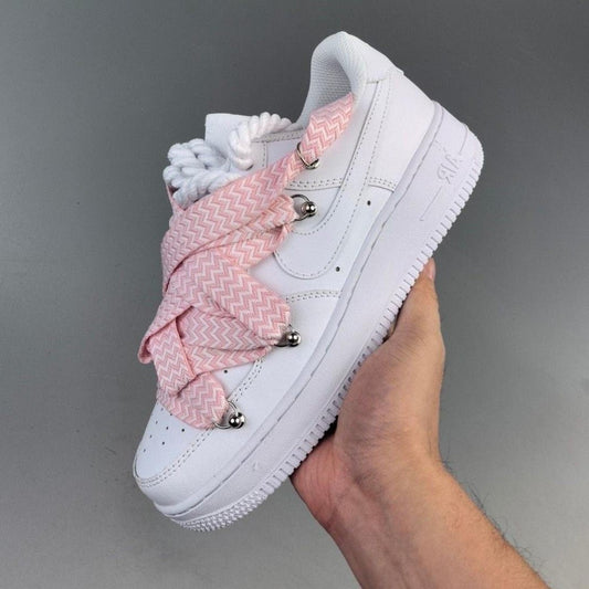AIR FORCE ONE BIG LACES LANVIN ROSE