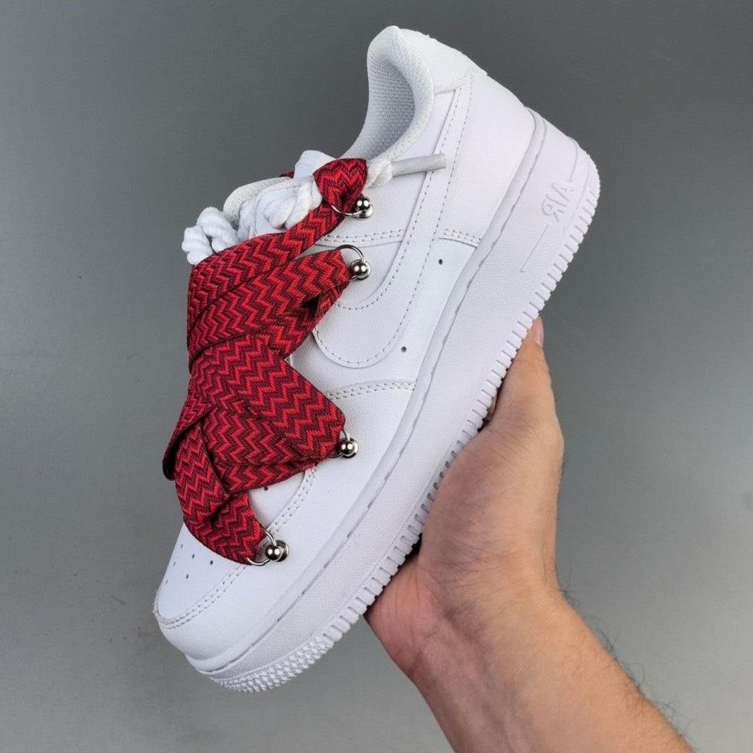 AIR FORCE ONE BIG LACES LANVIN ROUGE